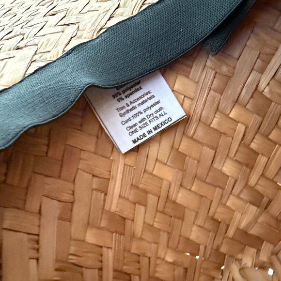 Woven Straw Hat with Guatemala Patch - Picture 3 of 5